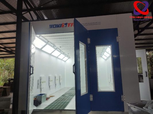 phong-son-say-hong-ngoai Hình ảnh thực tế của phòng sơn sấy Yoki-Star